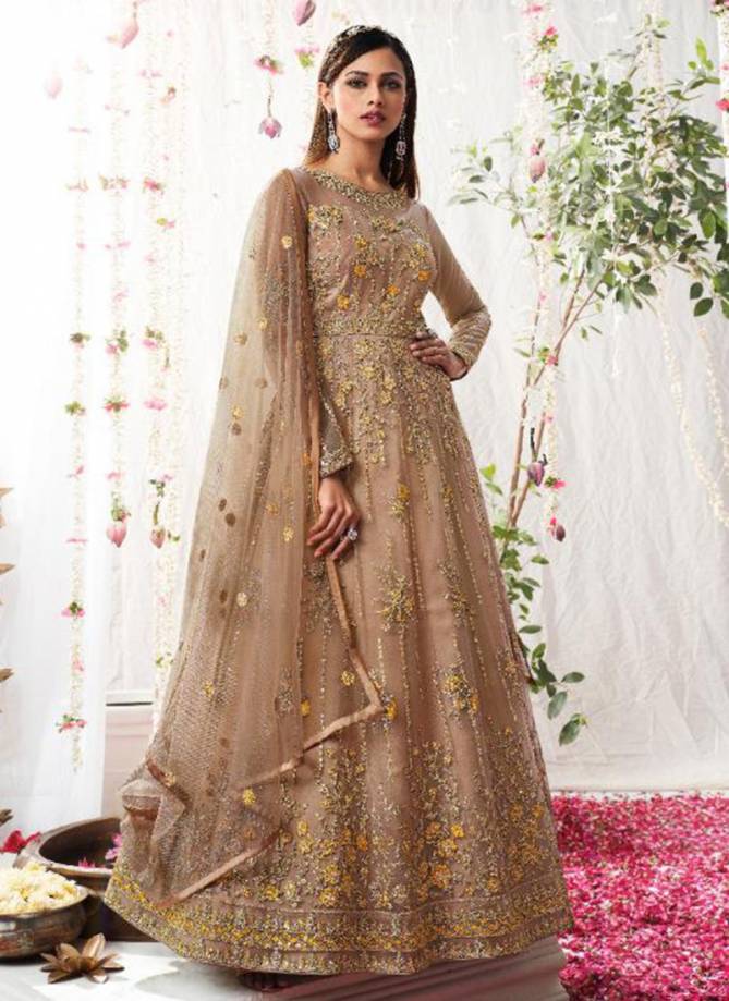 Swagat Violet 5301 Series Heavy Stylish Wedding Wear Embroidery Salwar Kameez Latest Collection